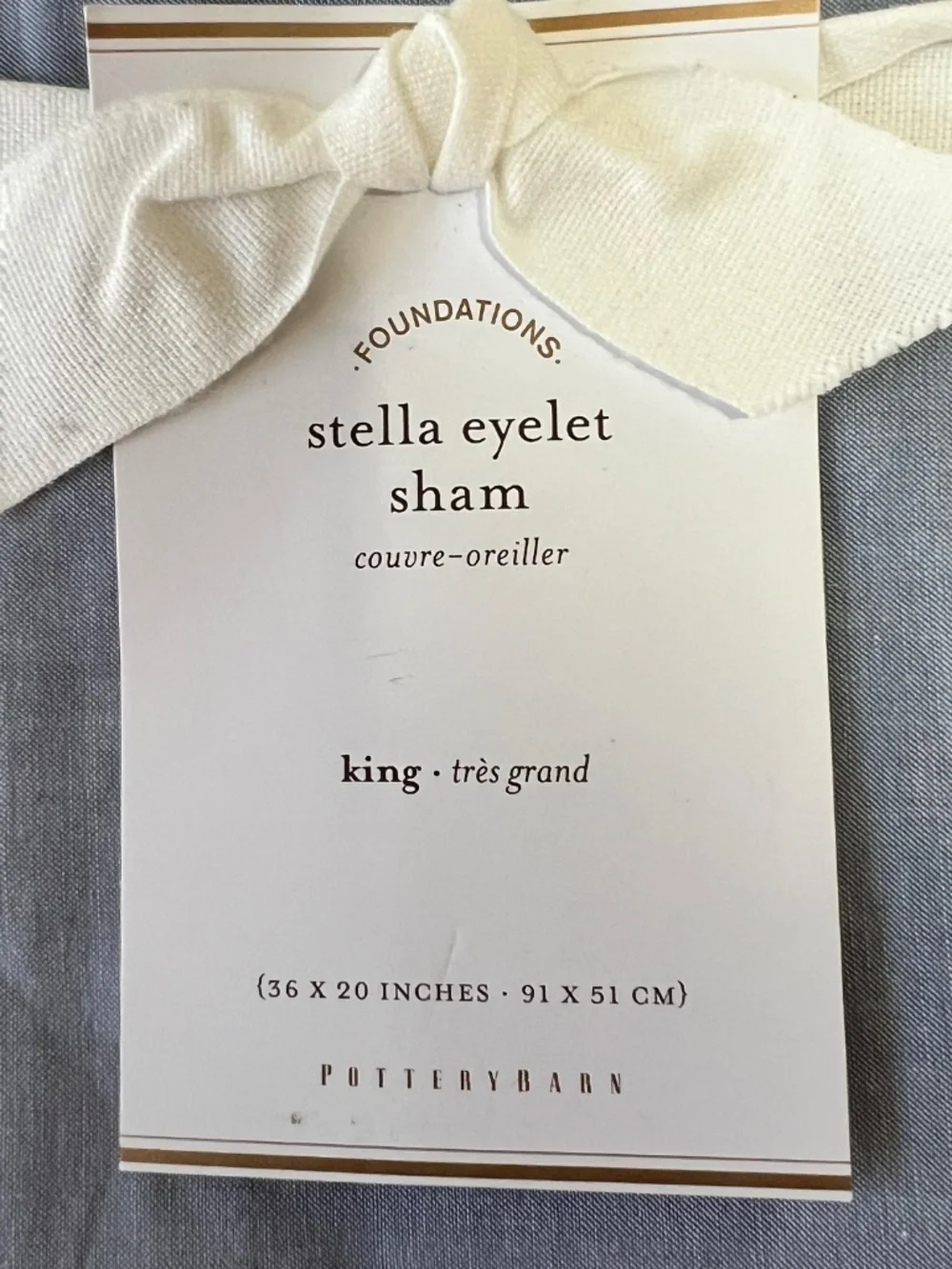 Pottery Barn Stella Eyelet Sham